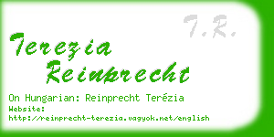 terezia reinprecht business card